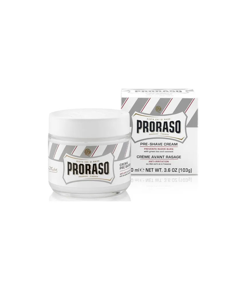 Proraso White Crème Avant Rasage Sensible 100ml