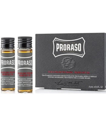 Proraso Barbe Huile Chaude 4x17ml