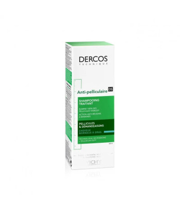 Shampooing anti-pelliculaire Vichy Dercos, cheveux gras - 200ml