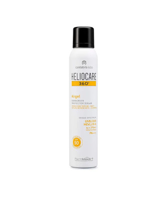 Protection solaire totale avec Heliocare 360 Airgel SPF50 - Corps 200ml