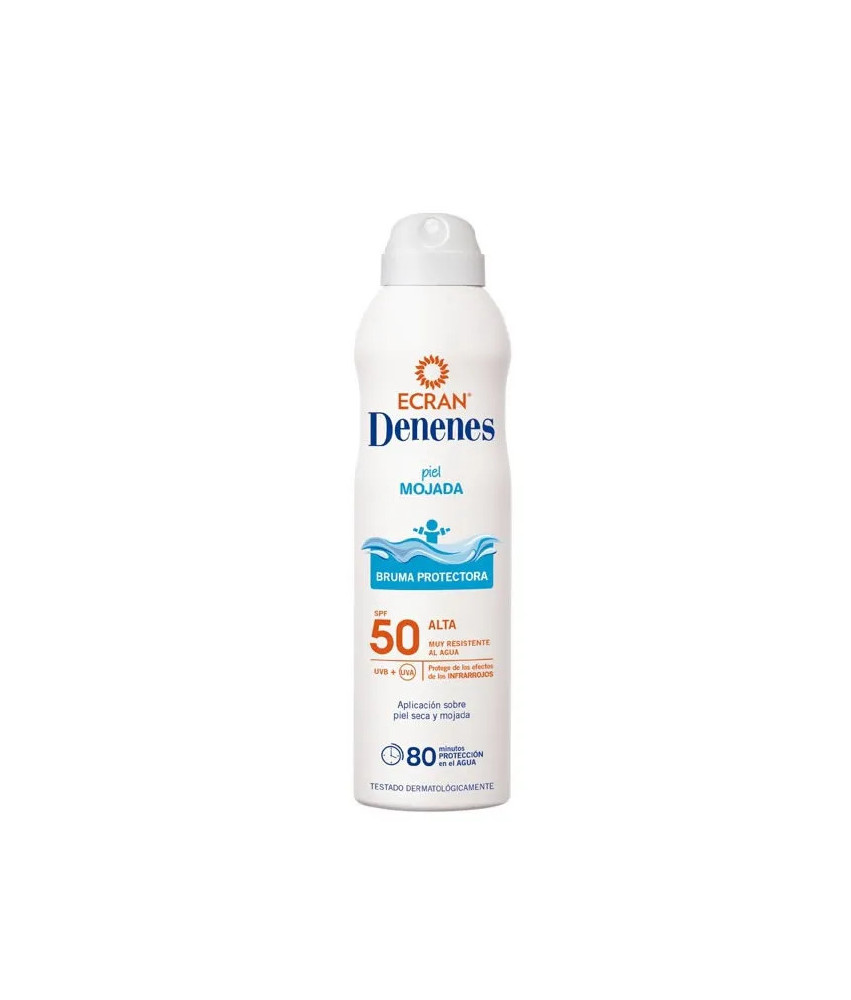 Denenes Wet Skin Protector Sun Mist Spf50 250ml - Une protection solaire pratique et efficace