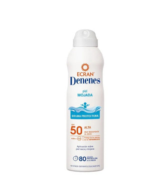 Denenes Wet Skin Protector Sun Mist Spf50 250ml - Une protection solaire pratique et efficace