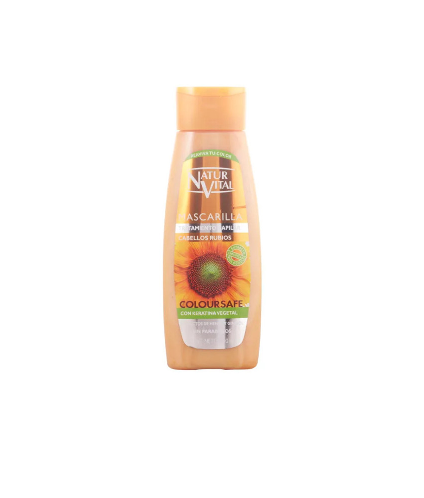 Masque capillaire blonde 300ml pour cheveux protégés - Naturaleza Y Vida