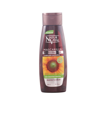 Masque pour cheveux marron 300ml - Naturaleza y Vida Couleurs sûres