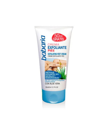 Babaria Exfoliant Crème Pieds 50ml - Peau douce et lisse