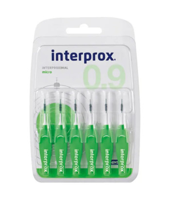 Brosses interdentaires Interprox 0.9 Micro - Lot de 6