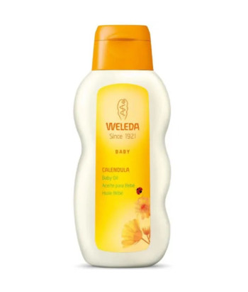 Huile de Massage Douceur Weleda Bébé Calendula 200ml
