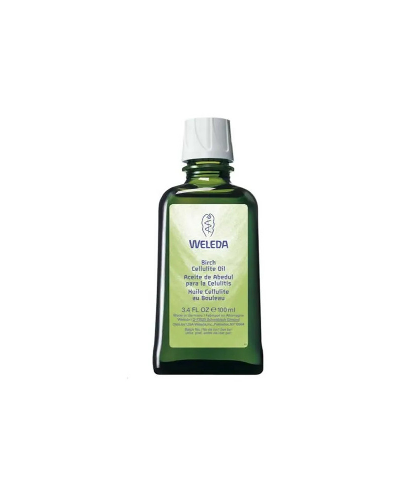Huile Cellulite au Bouleau 100ml by Weleda: Pour une peau lisse et tonique