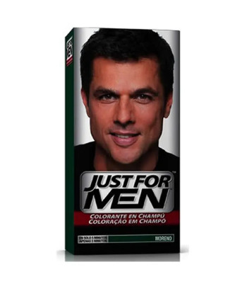 Shampoing Colorant Châtain Foncé pour Homme 66ml