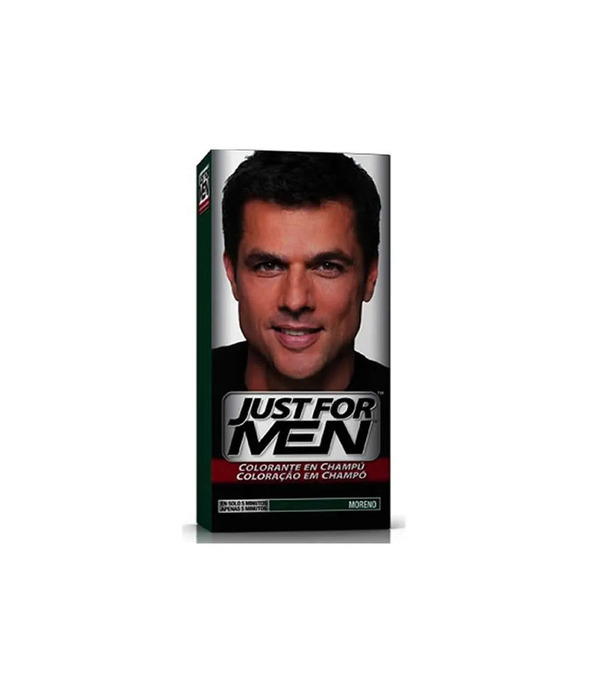 Shampoing Colorant Châtain Foncé pour Homme 66ml