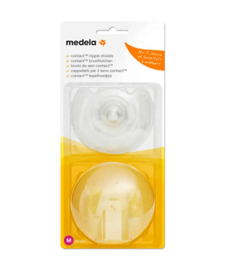 Protégez et soulagez vos mamelons avec les embouts Medela Contact - Taille M