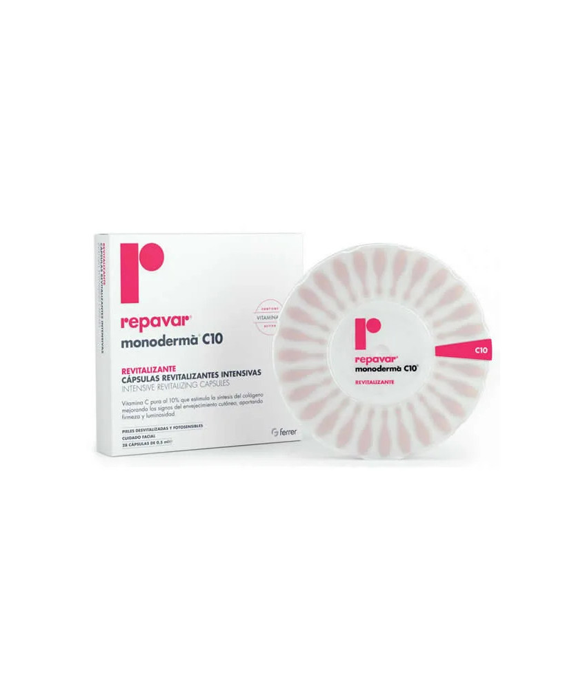 Revitalisez votre peau avec Repavar Monodermà Intensif - 20 Gélules
