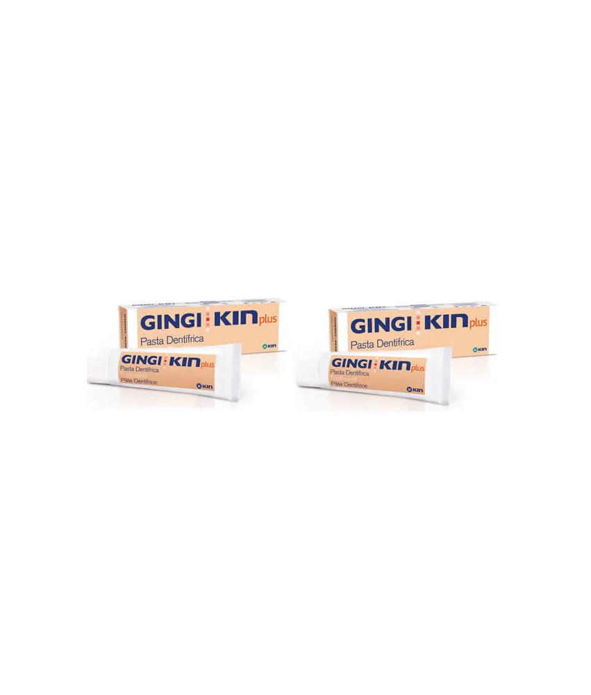 Dentifrice Gingi Kin Plus 2x125ml