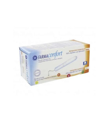 Tampons en coton FarmaConfort superplus pour un confort maximum