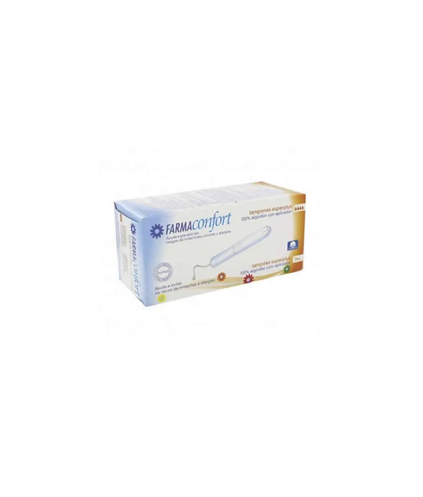 Tampons en coton FarmaConfort superplus pour un confort maximum