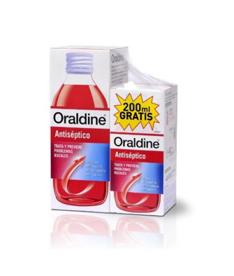 Coffret Oraldine Antiseptique 400ml - Pack 2 Produits