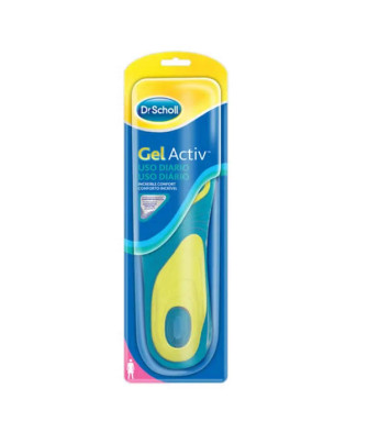 Semelles confortables Scholl Gel Activ pour femmes - Taille 38-42