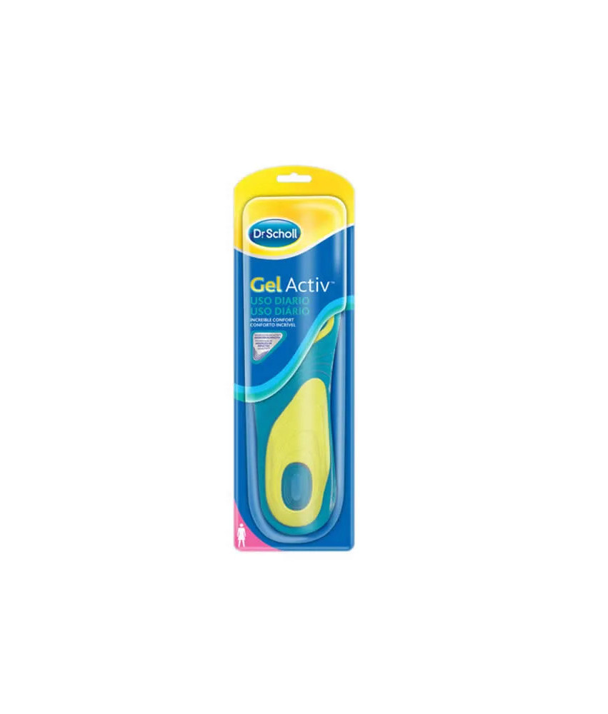 Semelles confortables Scholl Gel Activ pour femmes - Taille 38-42