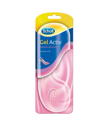 Semelles Scholl GelActiv pour Chaussures Ouvertes - Taille 35 à 40