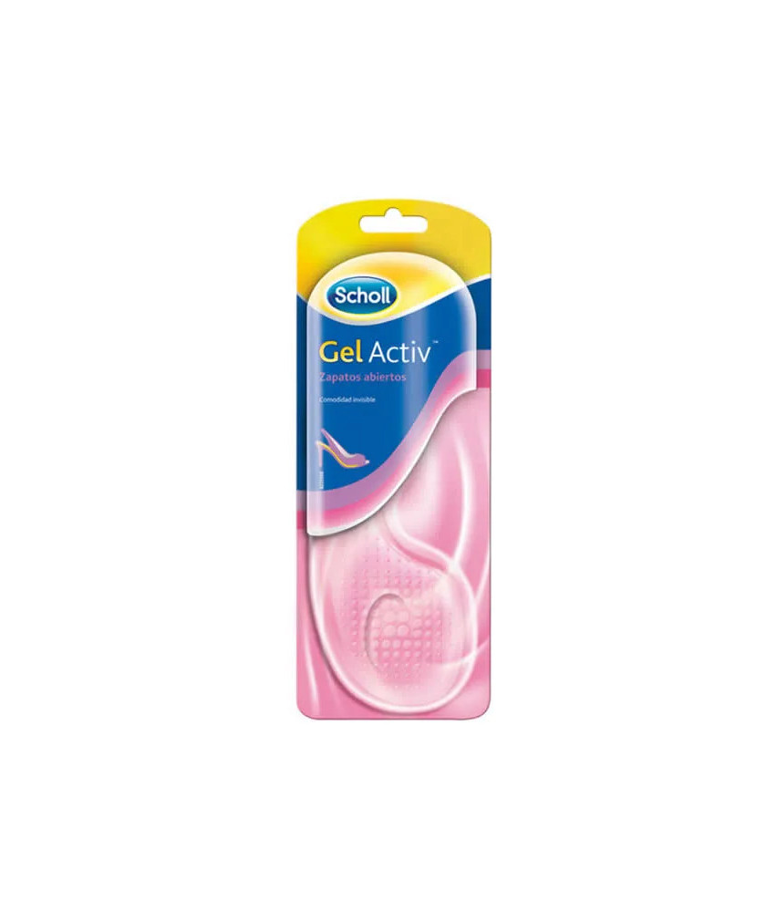 Semelles Scholl GelActiv pour Chaussures Ouvertes - Taille 35 à 40