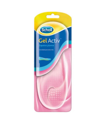 Scholl GelActive Semelles Chaussures Plates Taille 35-40.5 : Confort pour vos pieds!