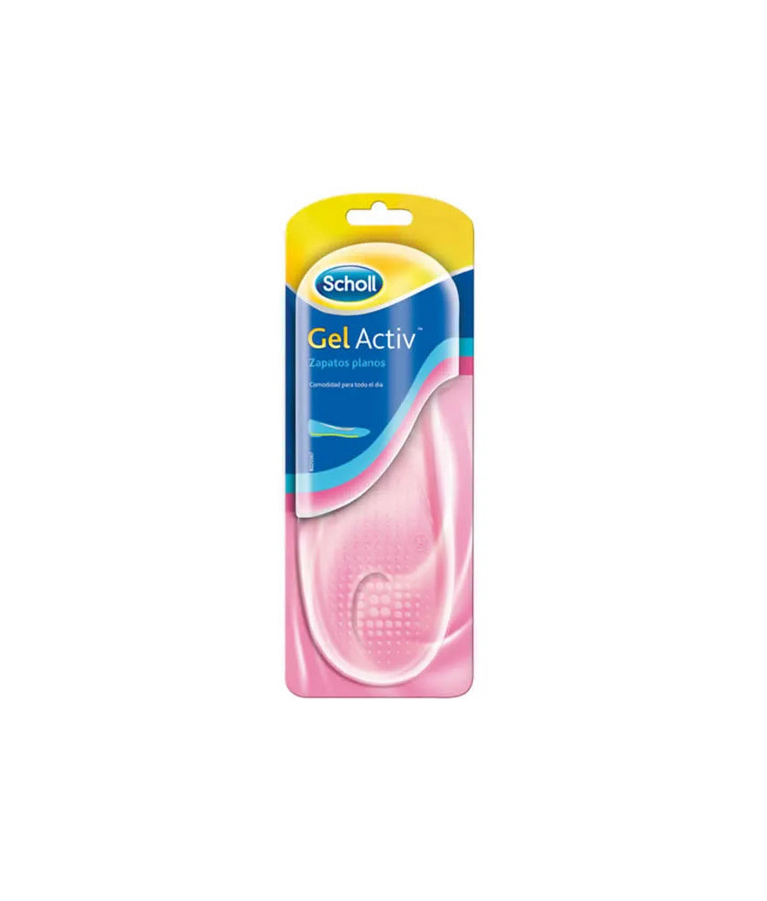 Scholl GelActive Semelles Chaussures Plates Taille 35-40.5 : Confort pour vos pieds!