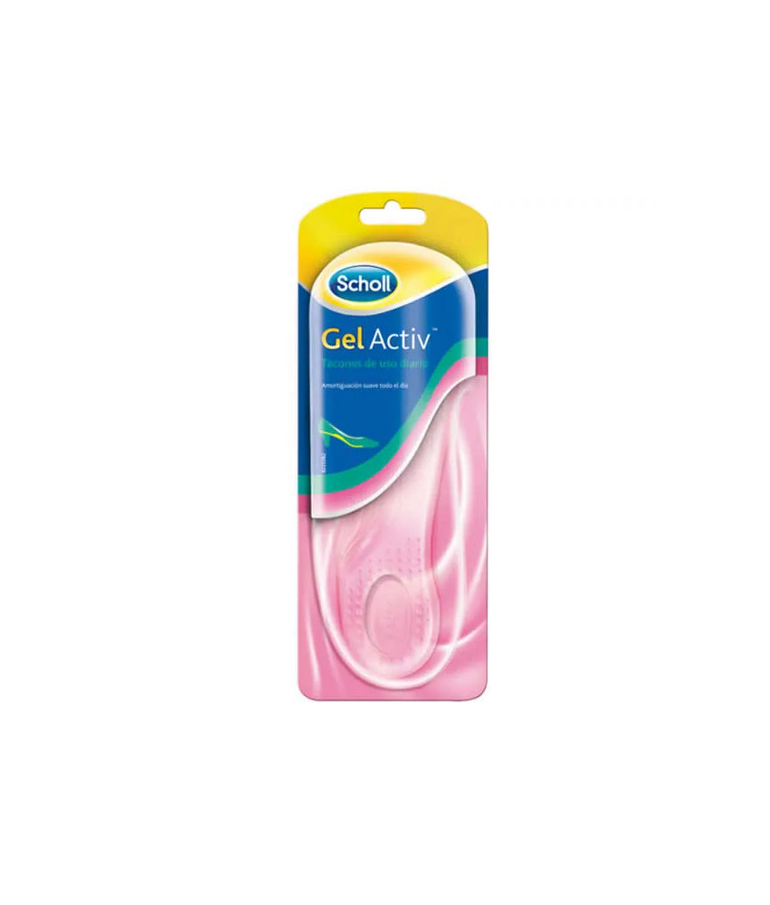 Scholl GelActive Semelles Talons pour un Confort Quotidien