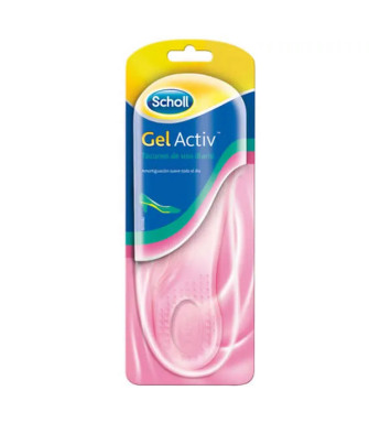 Scholl GelActive Semelles Talons pour un Confort Quotidien