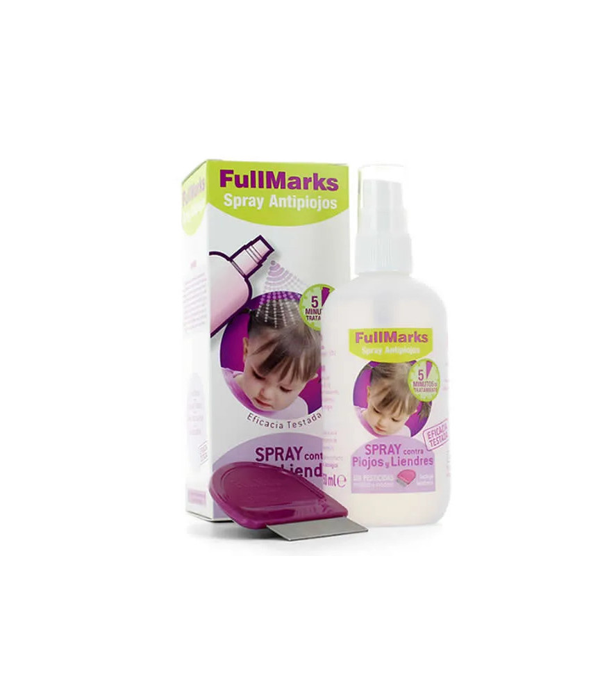 Full Marks Spray Anti Poux 150ml - Élimine les poux efficacement