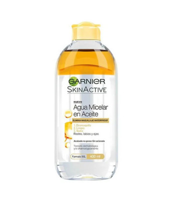 Démaquillant Micellaire Huile Garnier Skin Active 400ml
