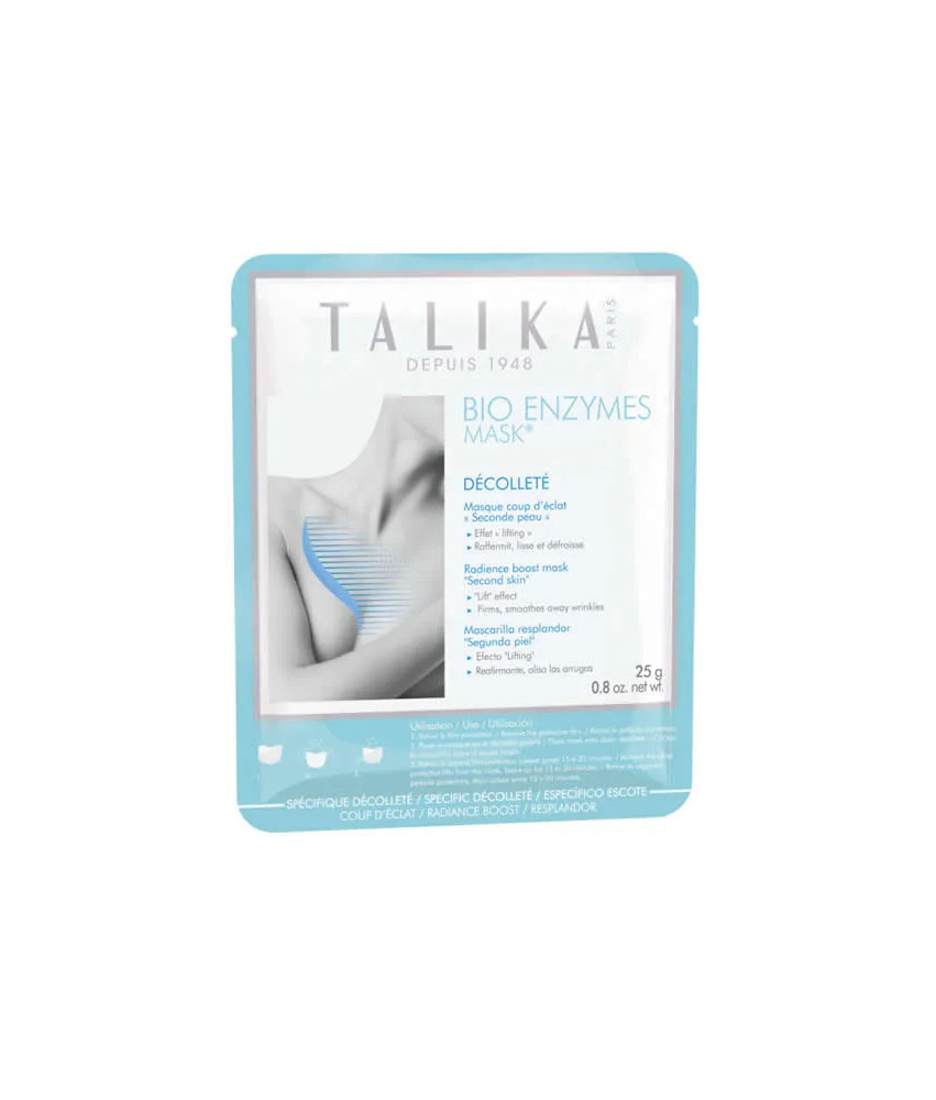 Masque Talika Bio Enzymes pour Décolleté