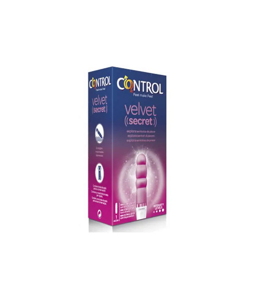 Contrôle Intime: Mini Vibromasseur Velvet Secret