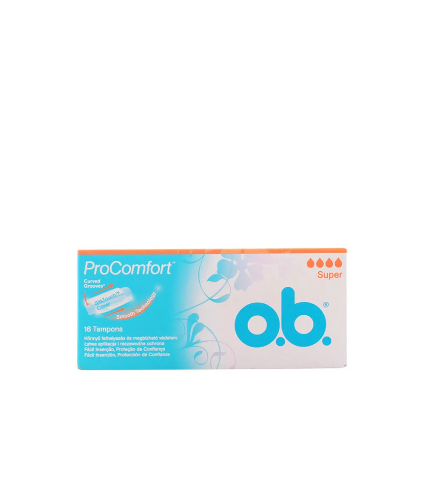 O.B. Pro Comfort Tampons Super 16 Unités - Protection performante
