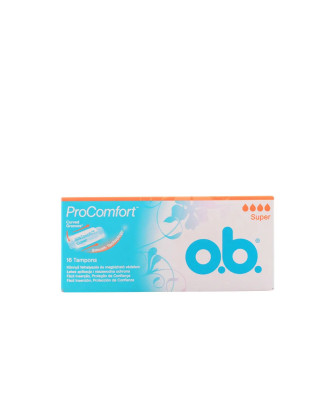 O.B. Pro Comfort Tampons Super 16 Unités - Protection performante