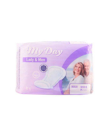 Protégez-vous en toute discrétion avec My Day Serviette Pour Incontinence Maxi 8 Unités