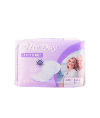 Protégez-vous en toute discrétion avec My Day Serviette Pour Incontinence Maxi 8 Unités