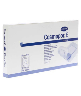 Pansements stériles Hartmann Cosmopor E 20X10cm - Lot de 10