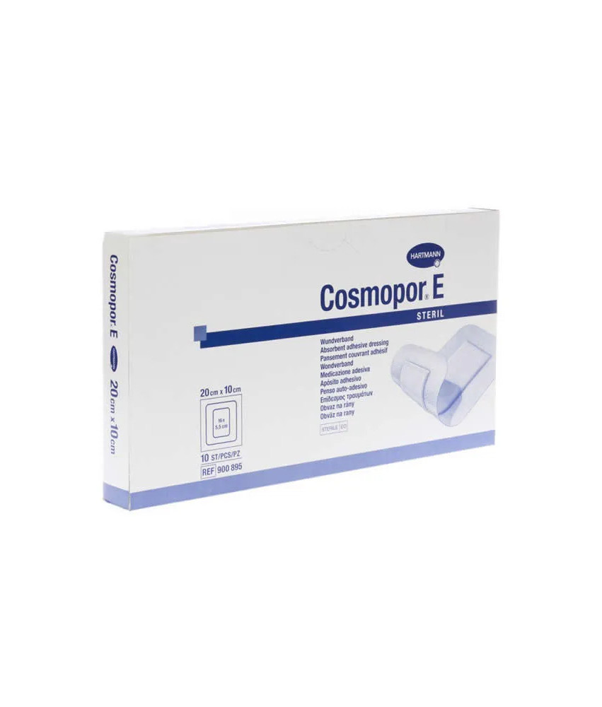 Pansements stériles Hartmann Cosmopor E 20X10cm - Lot de 10