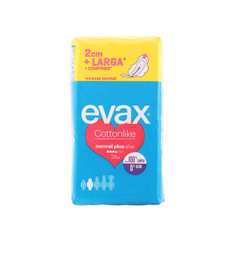 Serviettes Hygiéniques Evax Cottonlike Normal Plus 28 Unités