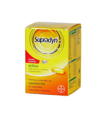 Booster d'énergie Bayer Supradyn Activo Q10 - 30 comprimés