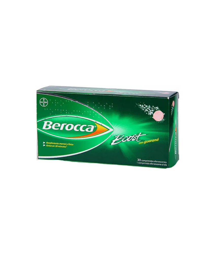 Boostez votre énergie avec Berocca Boost 30 comprimés effervescents au guarana