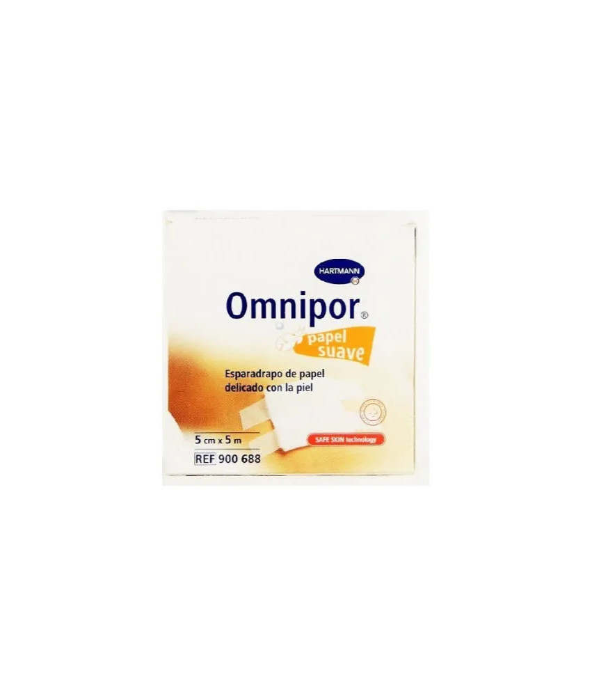 Pansement adhésif Hartmann Omnipor 5cmx5m pour Trousse de premiers secours