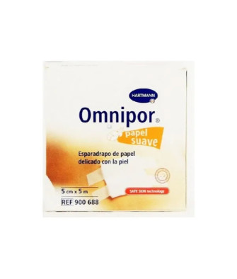 Pansement adhésif Hartmann Omnipor 5cmx5m pour Trousse de premiers secours