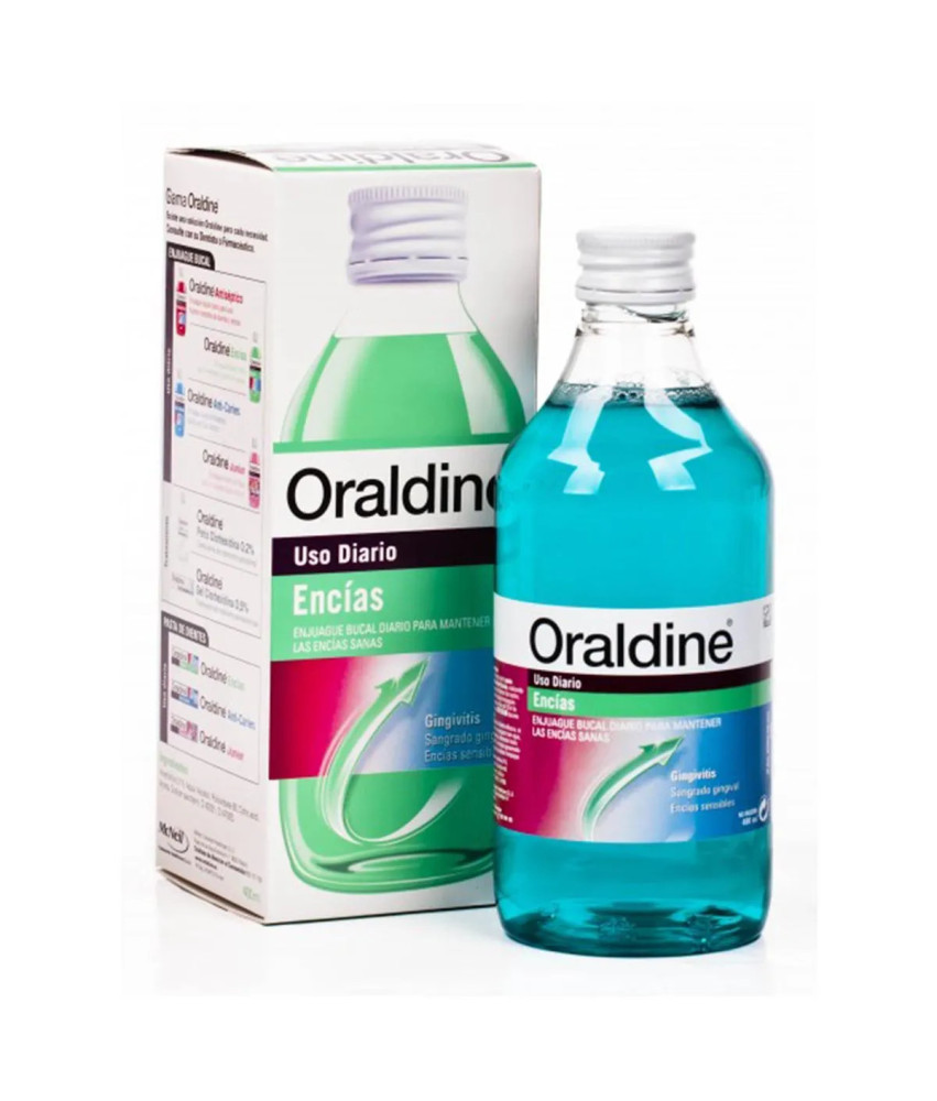 Oraldine Bain De Bouche Encias 400ml: Protection des gencives