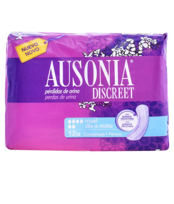 Serviettes Hygiéniques Ausonia Discreet Maxi - Paquet de 12
