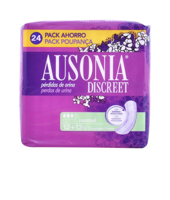 Serviettes Hygiéniques Ausonia Discreet Normal - Lot de 24