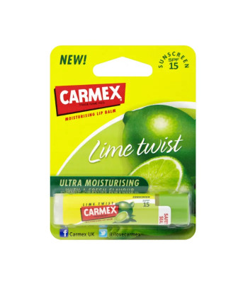 Baume à lèvres Carmex Lime Twist Stick 4,25g