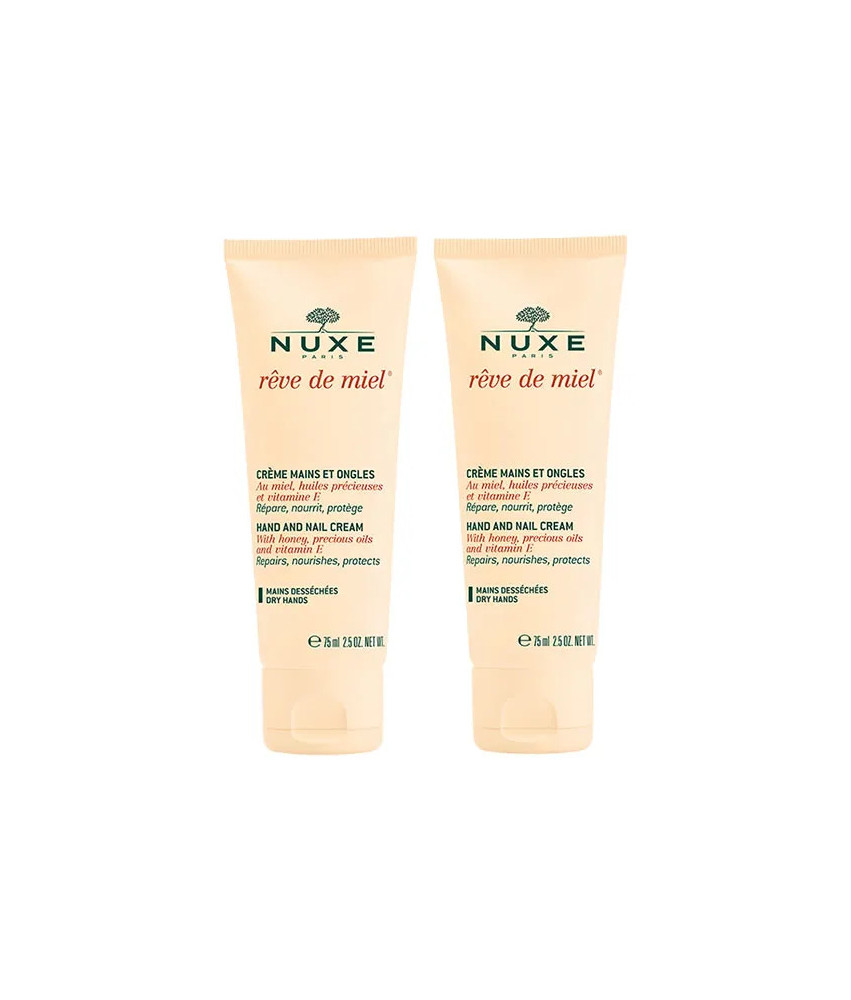 Duo de Crème Mains Nuxe Rêve De Miel 100ml