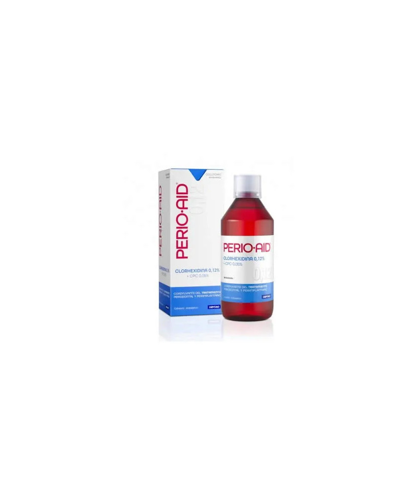 Bain de bouche Perio Aid 500ml: Traitement Collutoire efficace