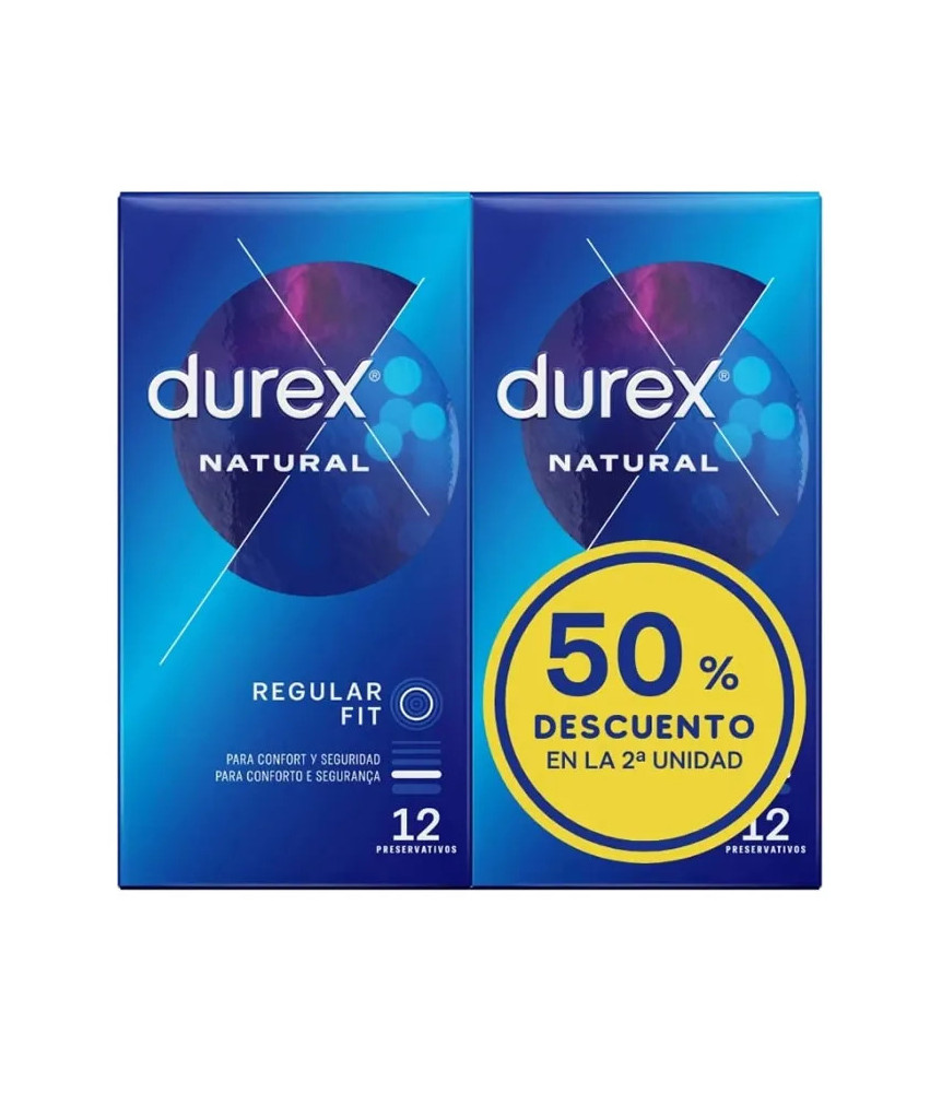 Préservatifs Durex Love Sex Naturels Plus 24 unités